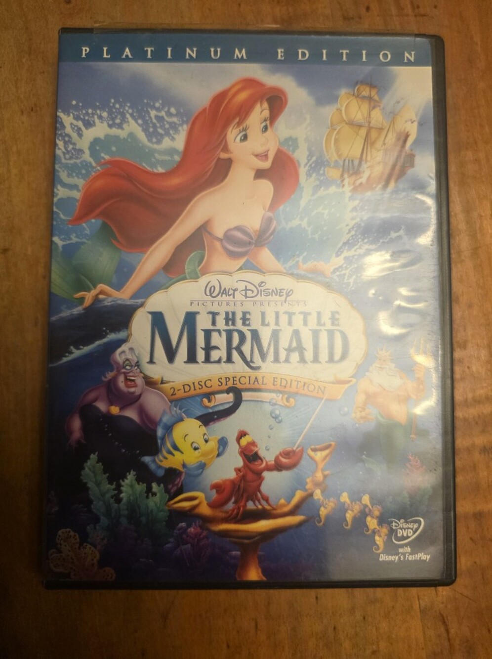 The Little Mermaid Platinum Edition Dvd
